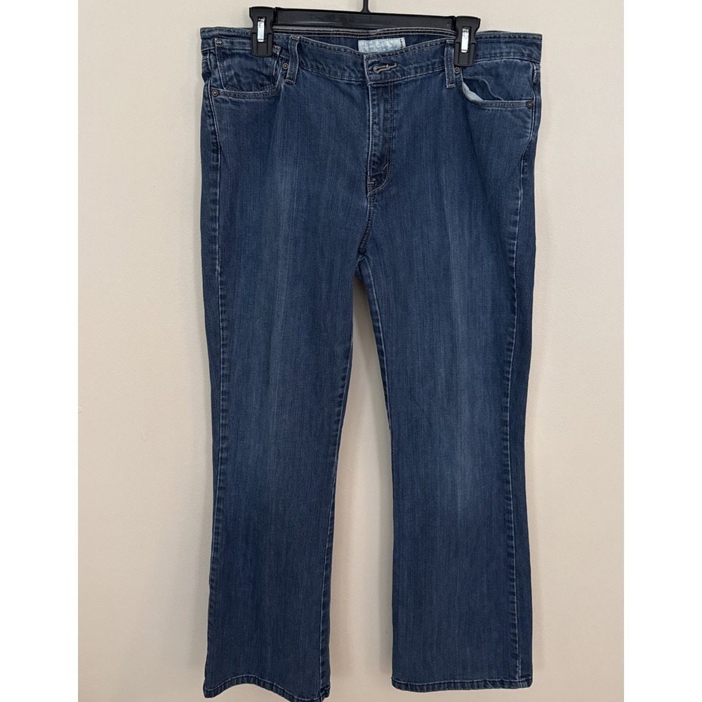 Levis 544 Jeans Womens 16M Blue Denim Y2K Streetwear Ultimate Lift Bootcut‎ Leg